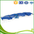 Emergency Aluminum Alloy Foldaway Stretcher with Wheel